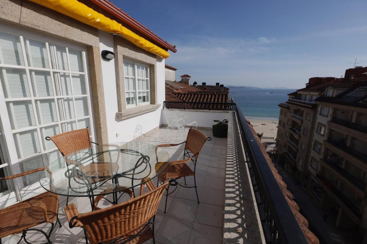 Apartmán Desconectaengalicia Atico Vidal Rocha, Terraza Y Vistas Sanxenxo Exteriér fotografie